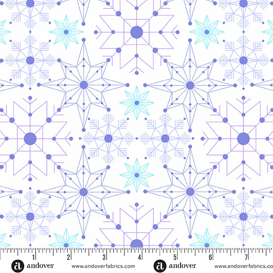 Century Prints - Deco Frost Crystalize Avalanche