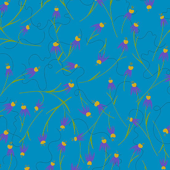 Wildflowers - Coneflower Bluebell