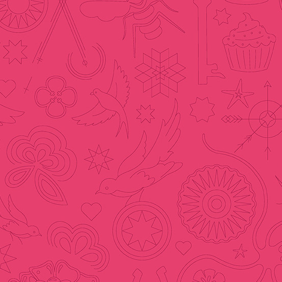 Sun Print 2020 Embroidery Strawberry