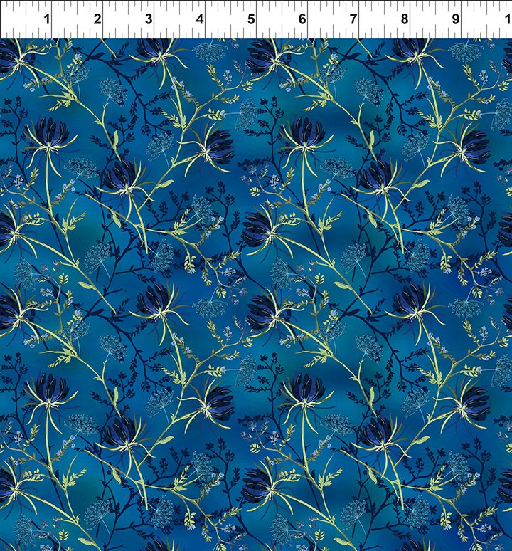 La Luna - Night Blooms Blue