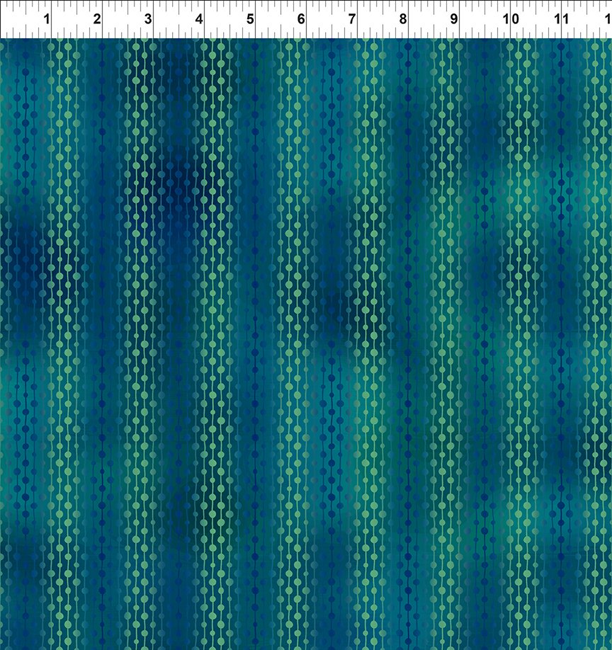 La Luna - Ombre Stripe Teal