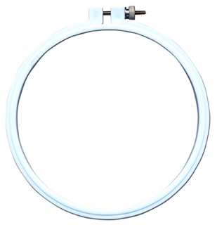Pastel Blue Round Deluxe Embroidery Hoop 7in