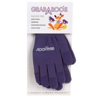 Grab A Roos Gloves For Quilting / Sewing Size Medium