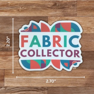 Fabric Collector Sticker