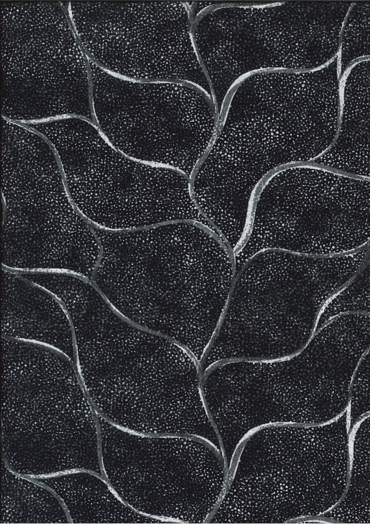 Ladies Walking Along the Line Black