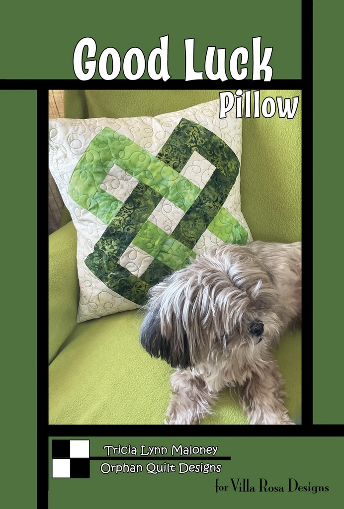 Good Luck Pillow - Villa Rosa - Pattern