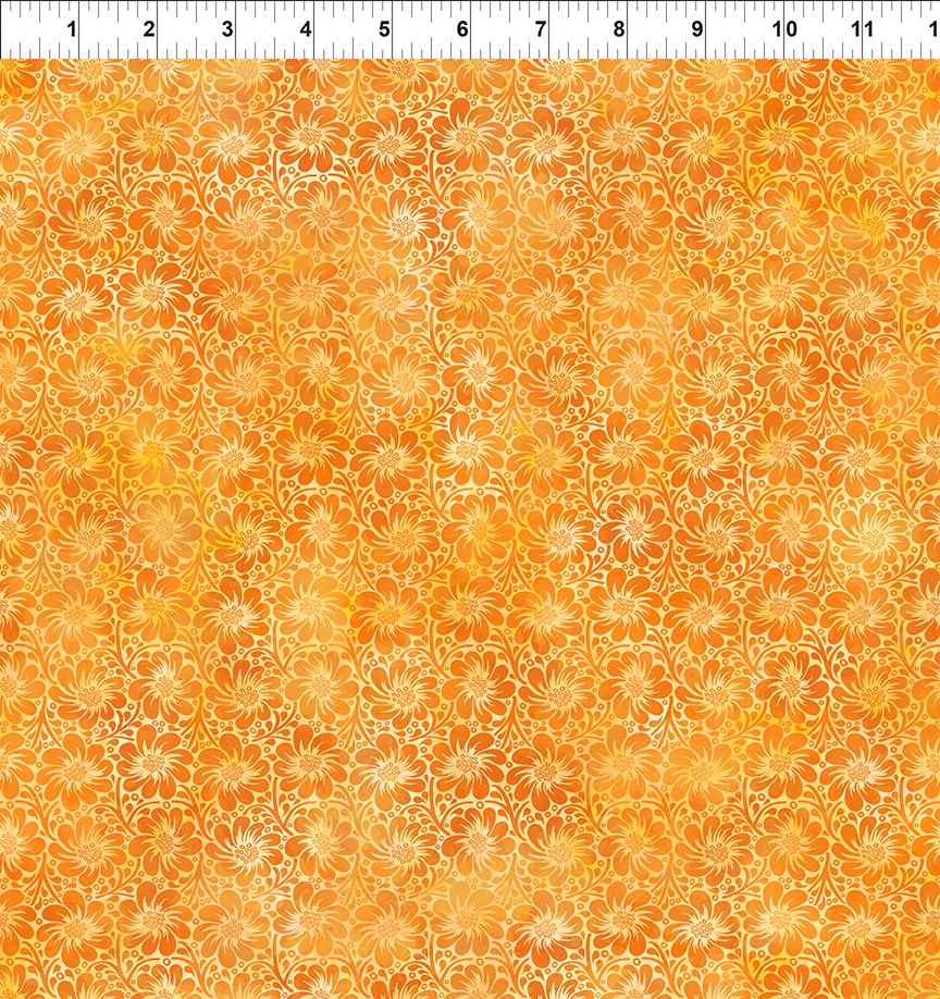 Felicity Orange Flower Field