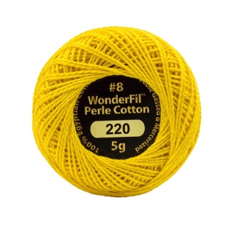 Eleganza 8wt 5-Gram Solid Perle Cotton Ball 42yd Rain Coat