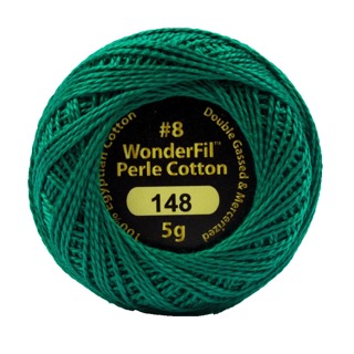 Eleganza 8wt 5-Gram Solid Perle Cotton Ball 42yd Paradise