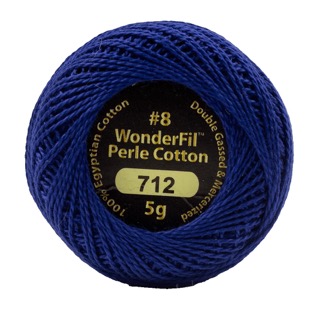 Eleganza 8wt 5-Gram Solid Perle Cotton Ball 42yd Globetrotter