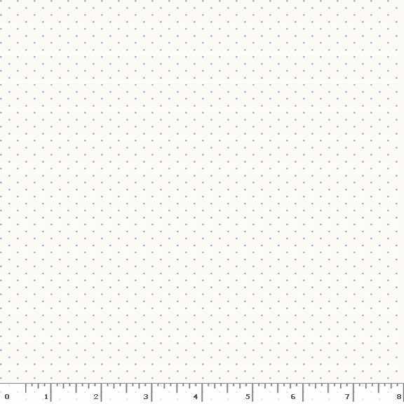 Aunt Grace Rock My Baby Pin Dot Blue