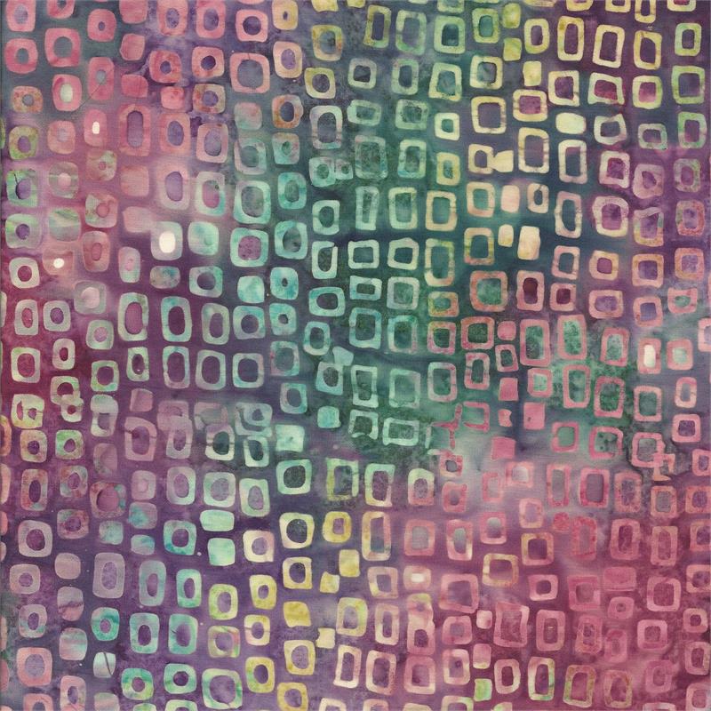 Batik Sun Catchers Square Dot Multi