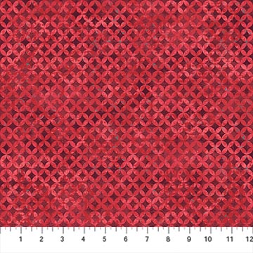 Boho Bliss Grid Red