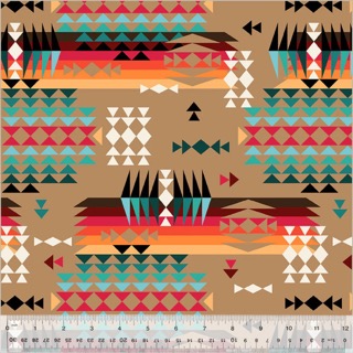 108" Mountain Pass Tan Wideback 3yd Cut