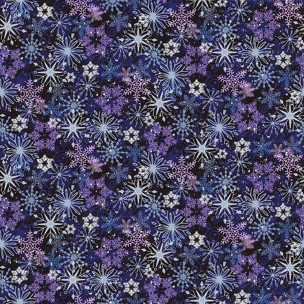 Flurry Friends Snowflake Allover Multi
