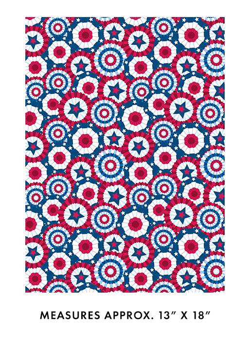 Celebrate the USA Banner Celebration Multi 108" 3yd