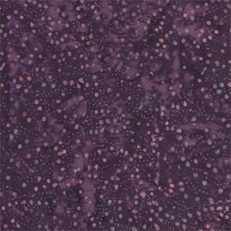 Batik Sun Catchers Deep Purple Dots