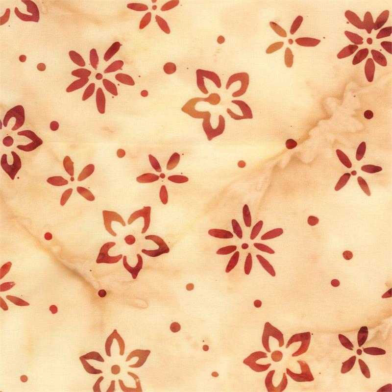 Wild for Wildflowers Batik Tiny Flowers Beige
