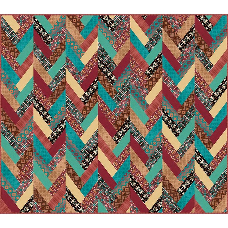 Elegant Braids Kit 48" x 42"
