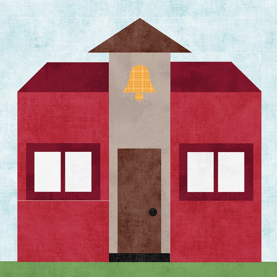 Our Town Kit of the Month: April Schoolhouse
