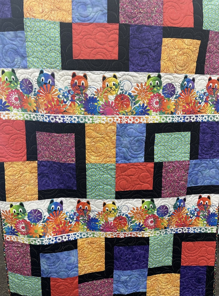 Foxy Villa Rosa Kit (Cats) 48"x64"