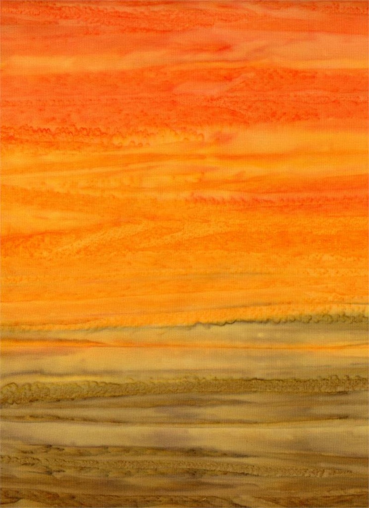 Ombre Batik Collection Orange Brown