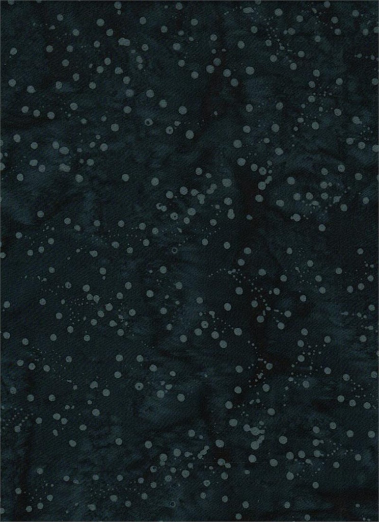 Jewels of the Islands Black Dot Batik
