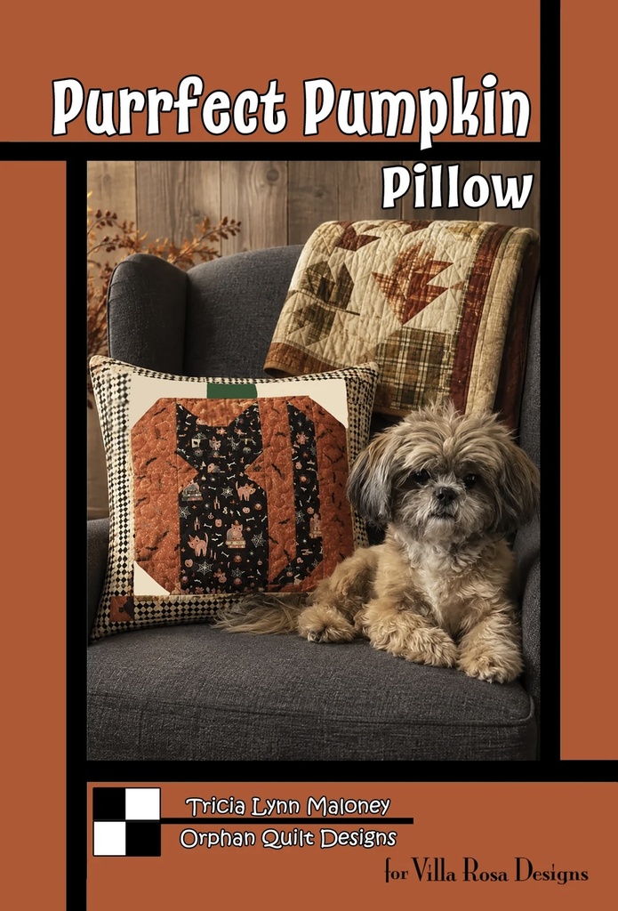 Purrfect Pumpkin - Villa Rosa - Pattern