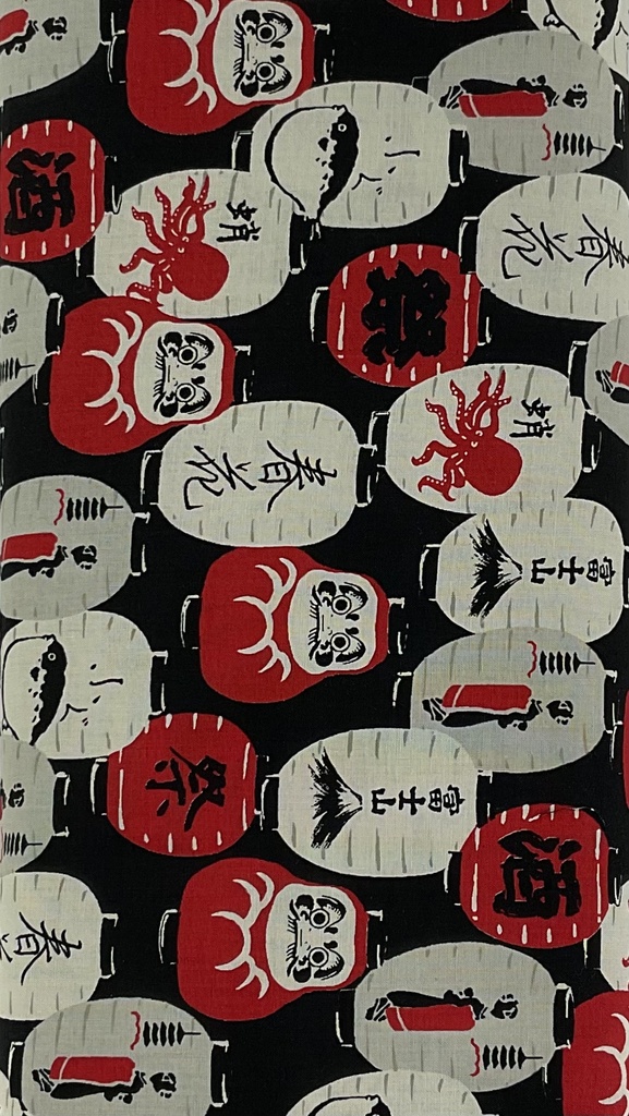 Japanese Icons on Black from Japan
