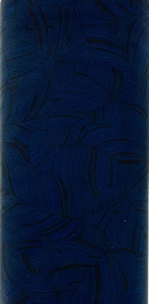 Tonal Leaves in Navy from Japan