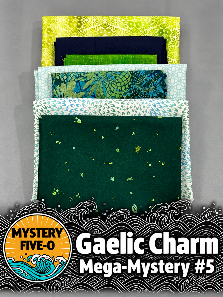 Gaelic Charm-Lucky Greens (84"x84")