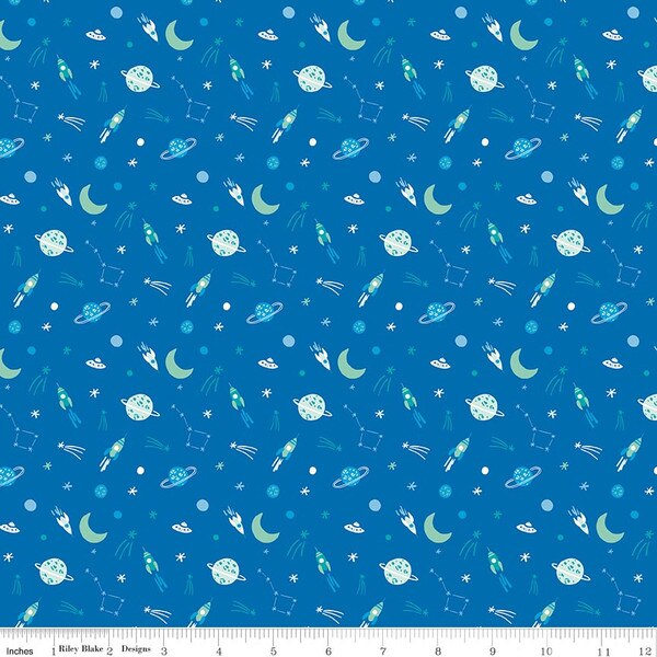 Brave Your Way To the Moon Cobalt