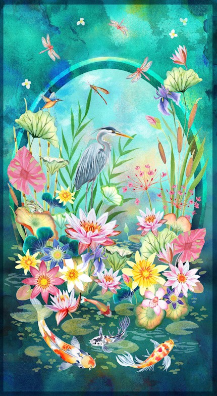 Pond of Serenity 24" Panel
