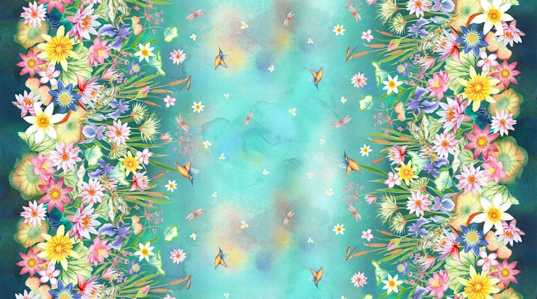 Pond of Serenity Silken Wings and Sunlight