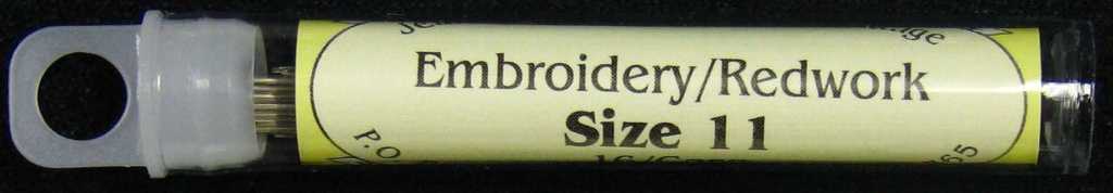 Foxglove Cottage Embro/ Applique Needle Size 11 16ct