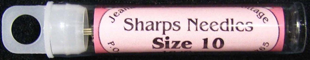 Foxglove Cottage Sharps Needle Size 10 16ct