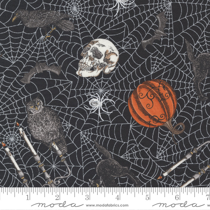 Ghostly Greetings Midnight Black