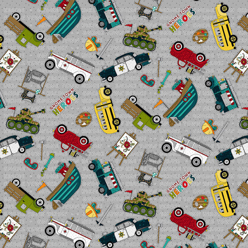 Gnome Town Hero Elements Grey