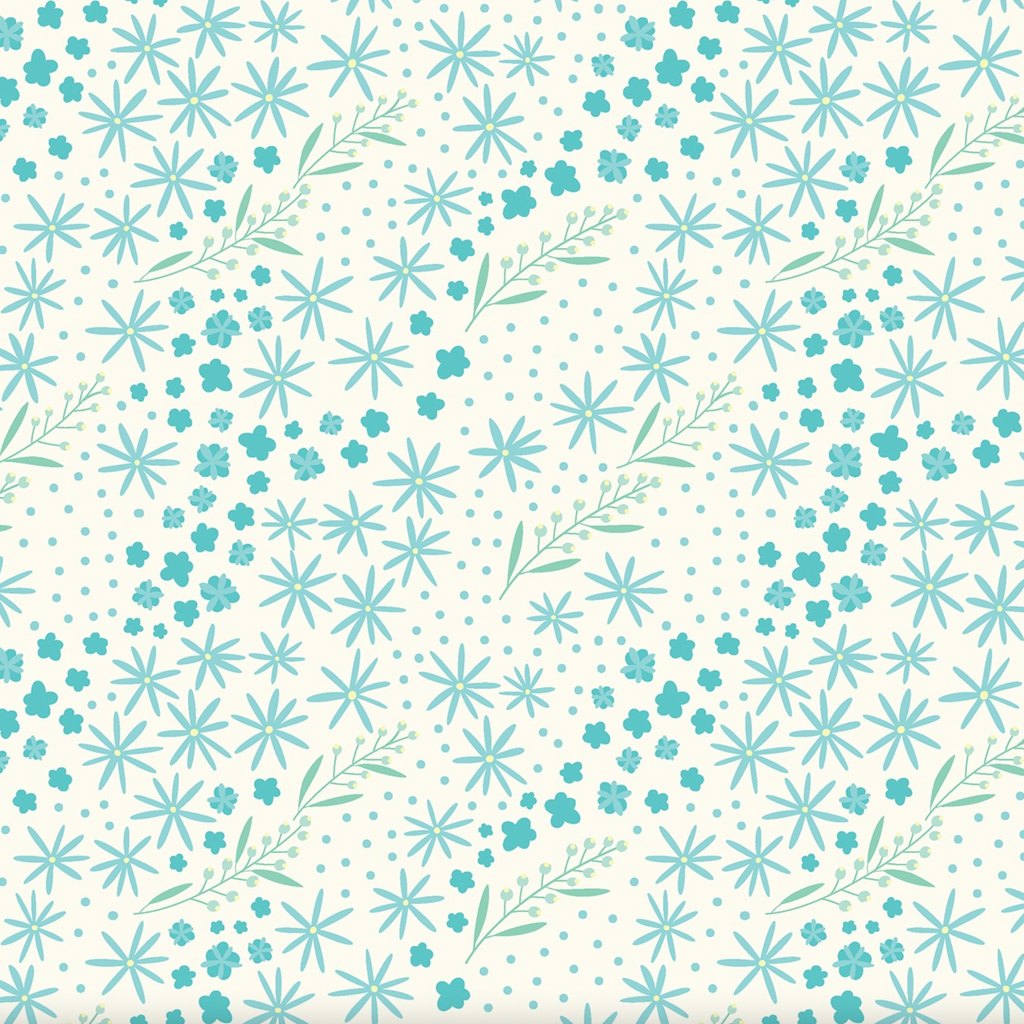 Happy Thoughts Blue Drift