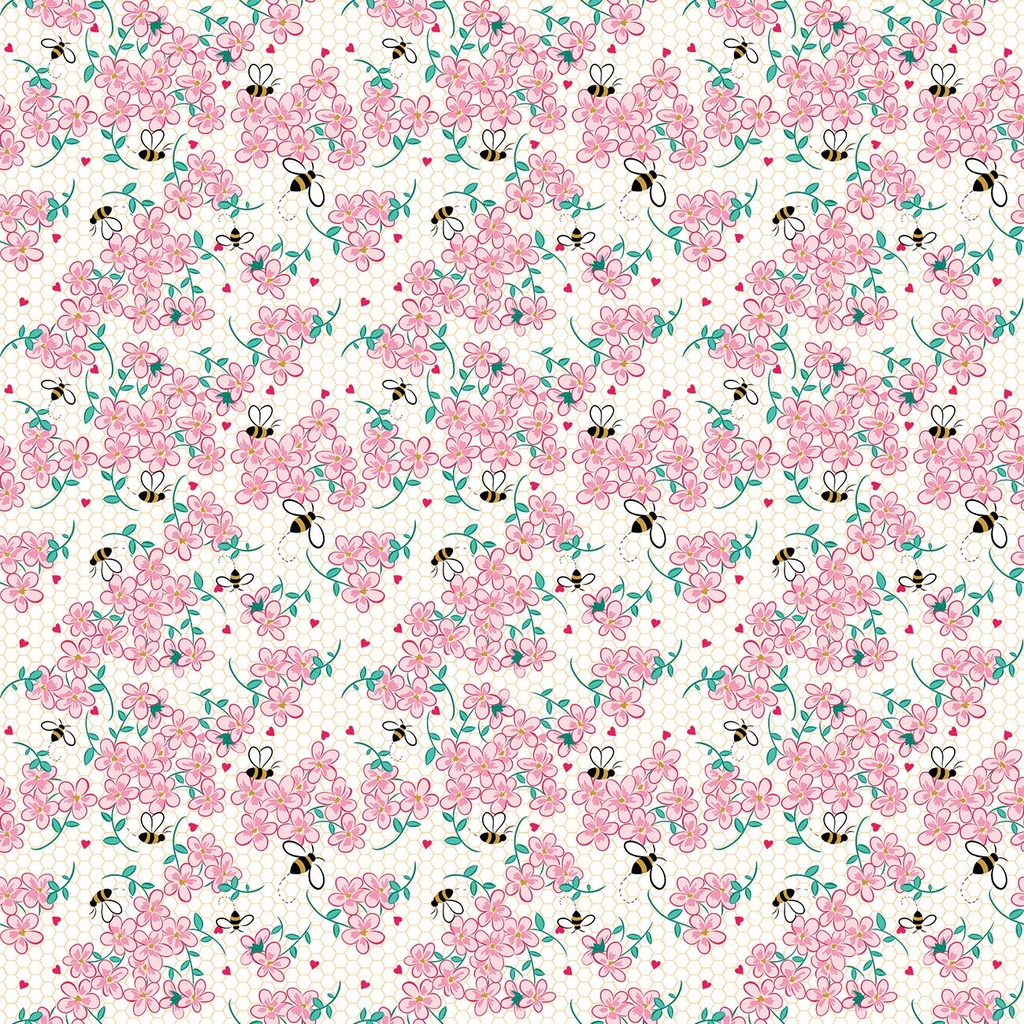 "Mint" For You Floral White