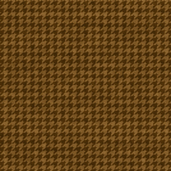 Houndstooth Basics Brown