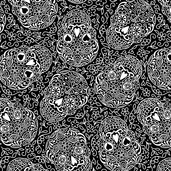 Licorice Sugar Skulls