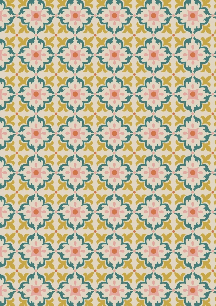 Mojolica Multi Tile Dark Cream