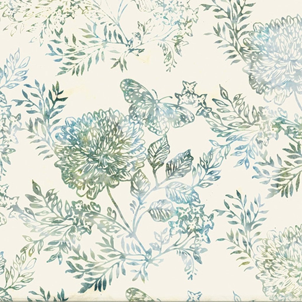 Aquarius Butterfly Garden Batik
