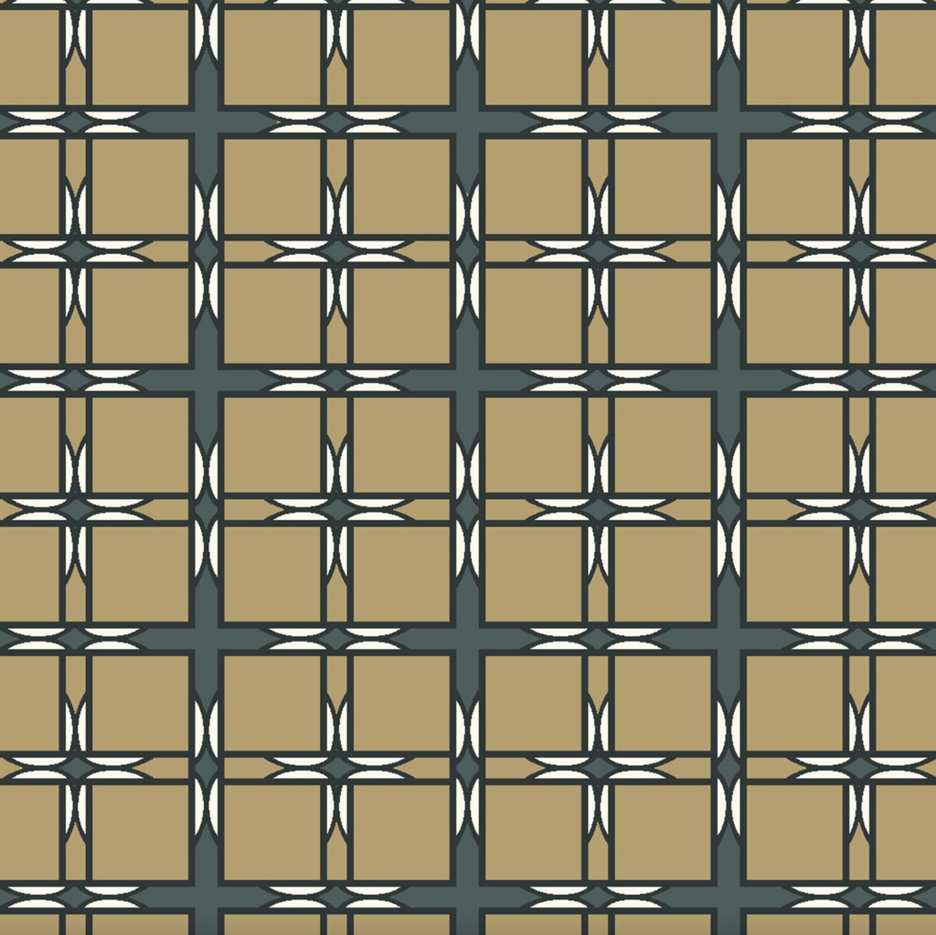 SALE - Modern Farmhouse Gold Plaid