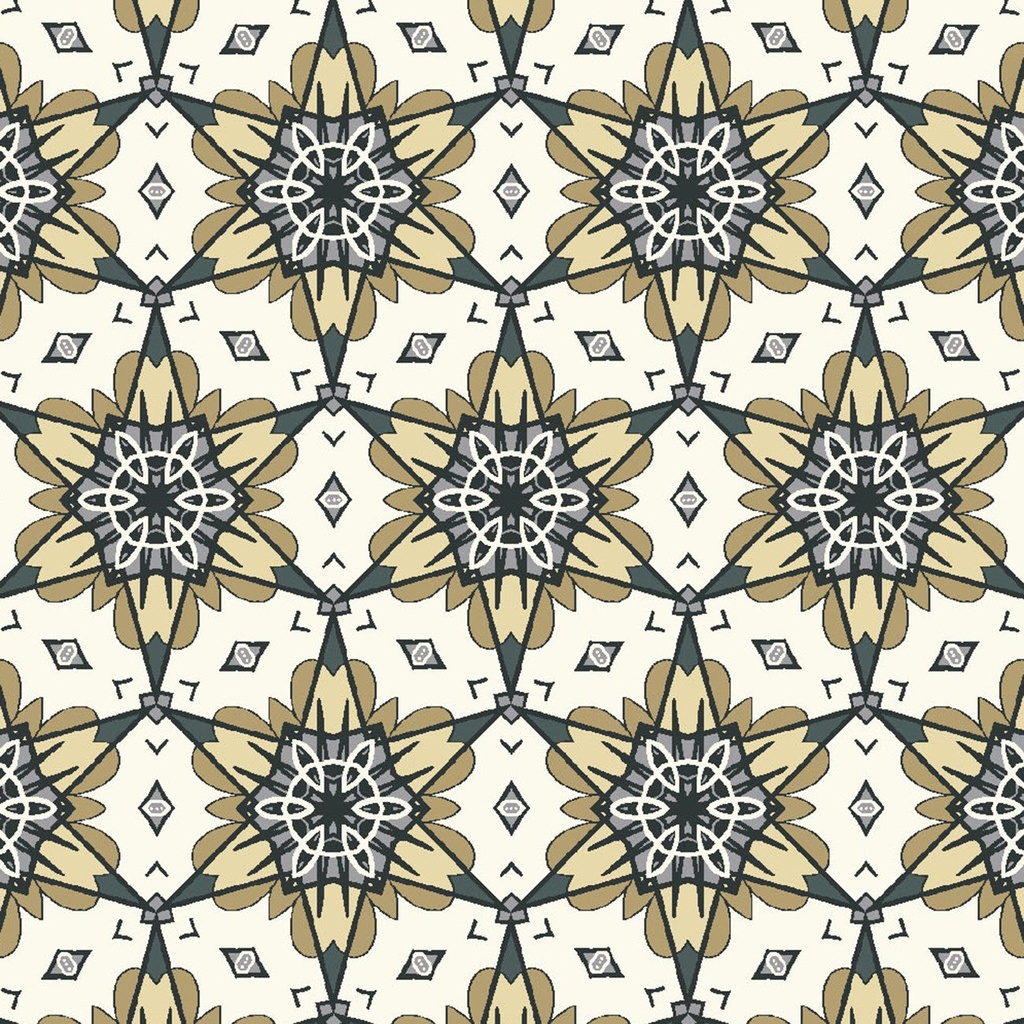 Modern Farmhouse White Blooming Stars
