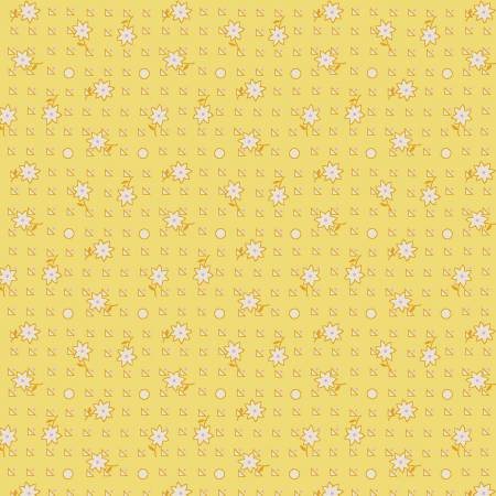 Nana Mae 6 Yellow Geometric