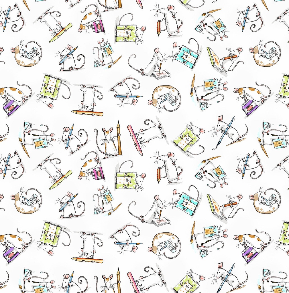 Art Club Mice White