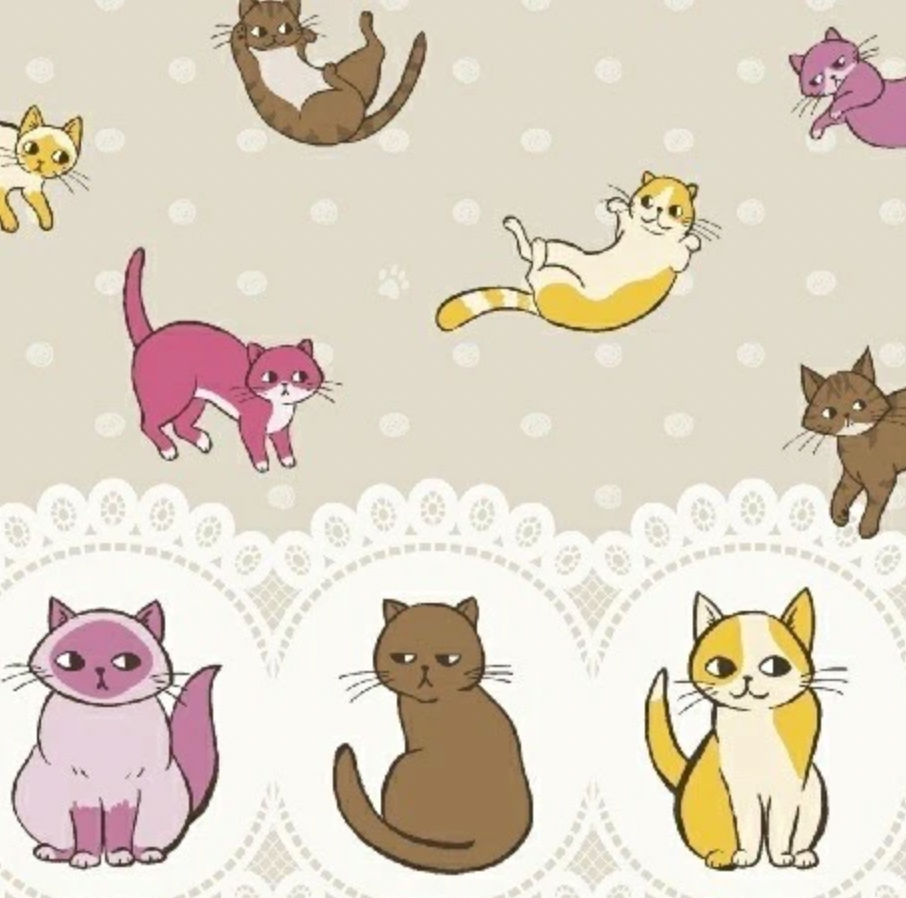 SALE - Caturday Border Colored