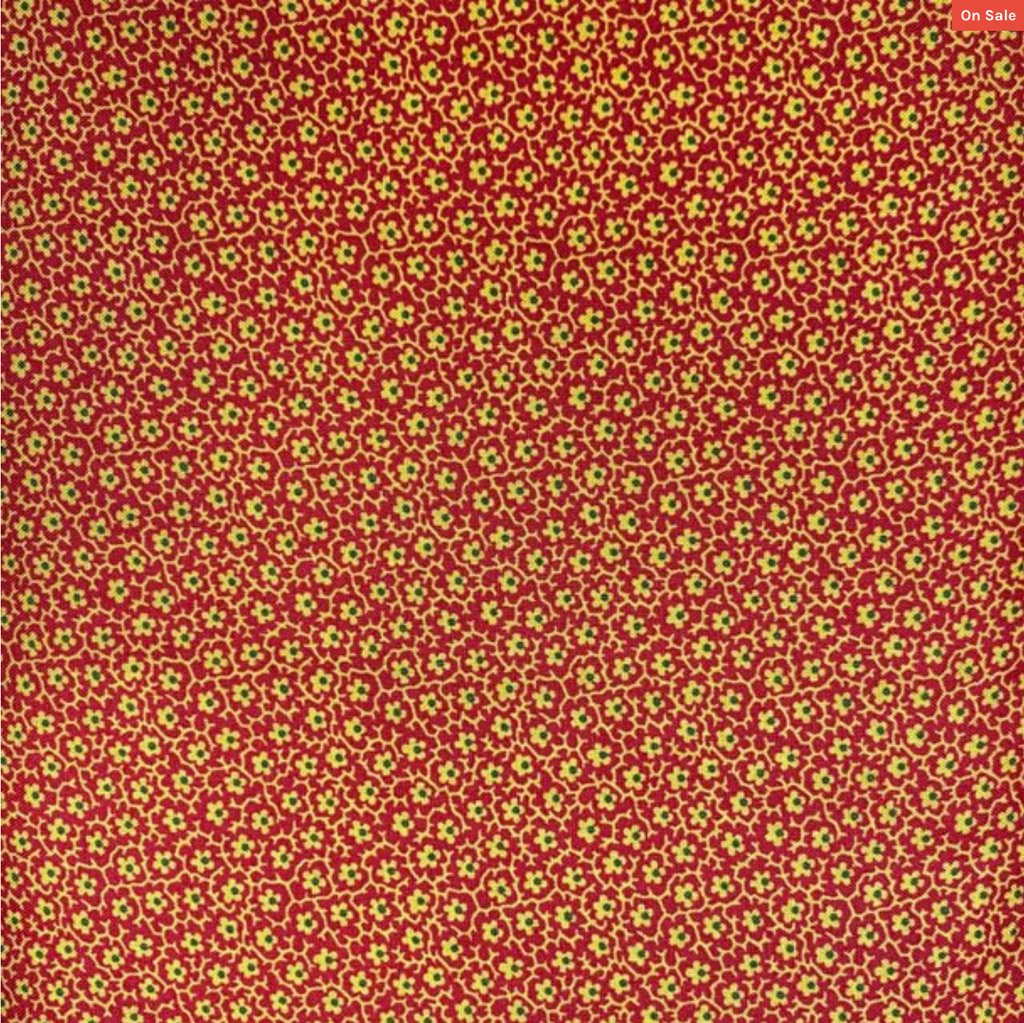 SALE - Red Floral Farm House
